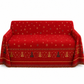 ⏳ Tijdelijke aanbieding⏳ Chenille bankplaid met kerstmotief en franjes in 5 kleuren en 5 maten voor een feestelijke woonkamer