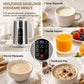 Multifunctionele 304 RVS Sojamelkmaker en Hogesnelheidsblender – Grote Capaciteit, Filtervrije Huishoudelijke Foodprocessor met Slimme Timer