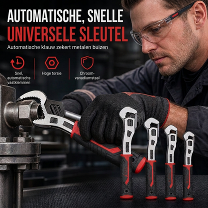 ⏳ Tijdelijke aanbieding⏳ 📢📢50% KORTING!!⏰Multifunctionele verstelbare sleutel met snelle afstelling, universeel handgereedschap