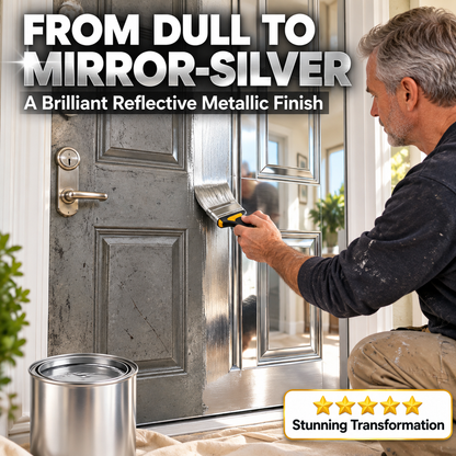 ⏳ Tijdelijke aanbieding⏳ 🎨 Metallic Zilververf op Waterbasis