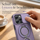 Schokbestendige telefoonhoes met schuifdeksel en standaard