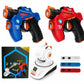 ⏳ Tijdelijke aanbieding⏳ 👾✨ Alsof je in een laserarena staat! 2 mini-pistolen, 1 projector met geluid en licht – voor spannende teamgevechten in huis.