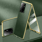 Lederen en Glas Dual Sided Magnetische Case voor Samsung Galaxy S22/S23