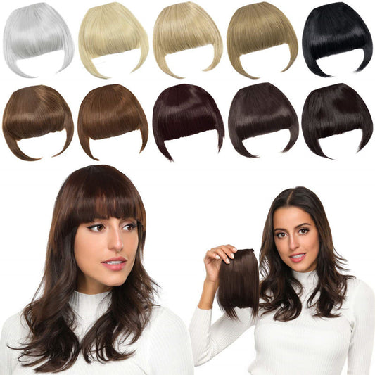 Naadloze 3D Clip-In Bangs Hair Extensions (50% KORTING)