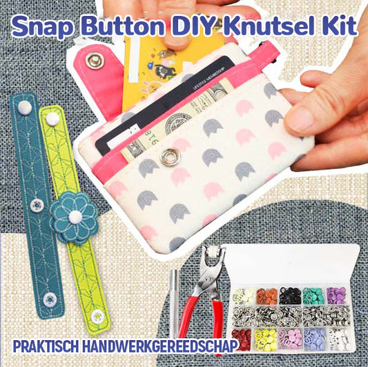 Drukknoop DIY knutselkit (50% KORTING)