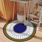 Gift Choice - Geometric Round Absorbent Non-Slip Floor Mat