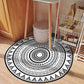 Gift Choice - Geometric Round Absorbent Non-Slip Floor Mat