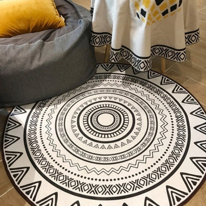 Gift Choice - Geometric Round Absorbent Non-Slip Floor Mat