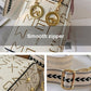 Vintage damestas met print