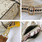 Vintage damestas met print