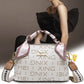 Vintage damestas met print